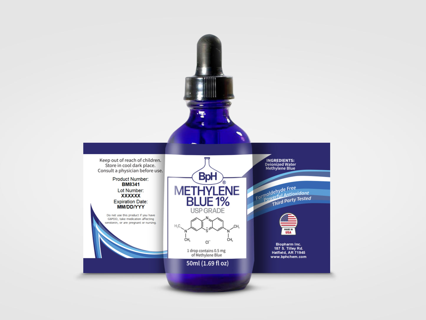 Methylene Blue 1%, USP (Pharmaceutical) Grade